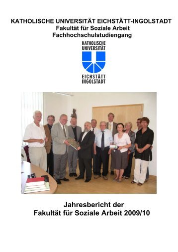 Jahresbericht - Katholische Universität Eichstätt-Ingolstadt