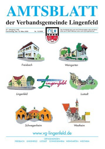 Wenn Sie kein Amtsblatt bekommen haben - Verbandsgemeinde ...