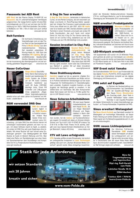 VPLT Magazin 54