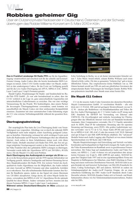 VPLT Magazin 54