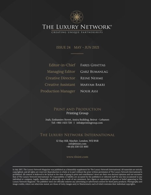 The Luxury Network International Magazine Issue 24