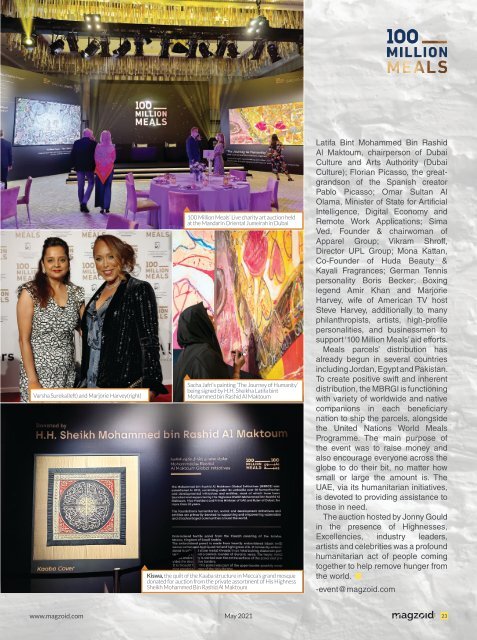 Magzoid Magazine - Leading Art Magazine of MENA | May 2021