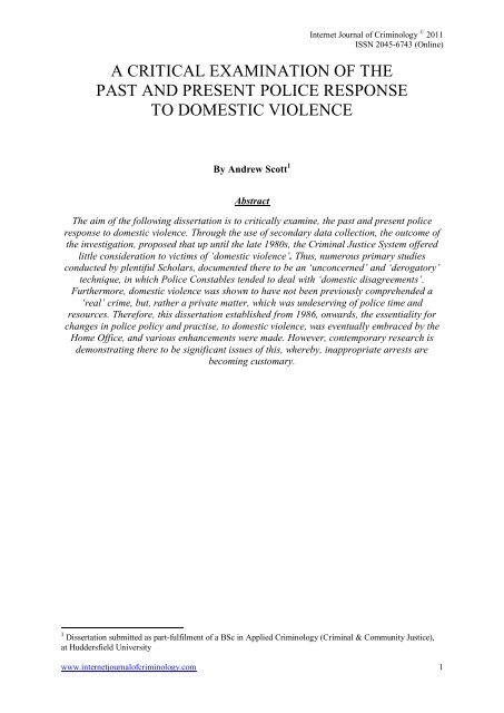 Download - Internet Journal of Criminology