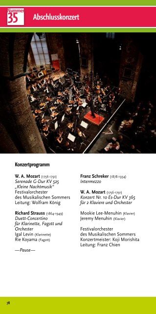 Kammerkonzert - Musikalischer Sommer in Ostfriesland