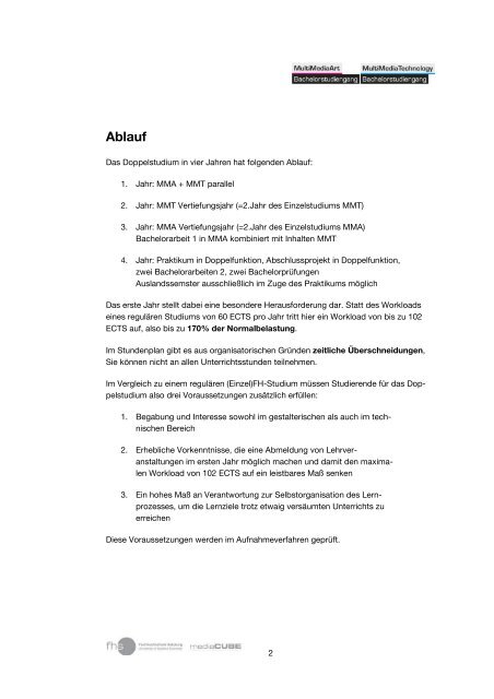 Infoblatt Doppelstudium - Fachhochschule Salzburg