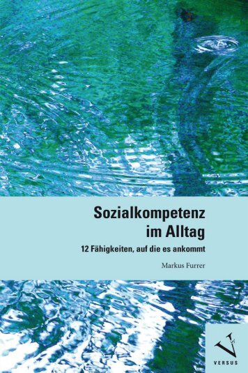 Leseprobe: Markus Furrer: Sozialkompetenz im Alltag