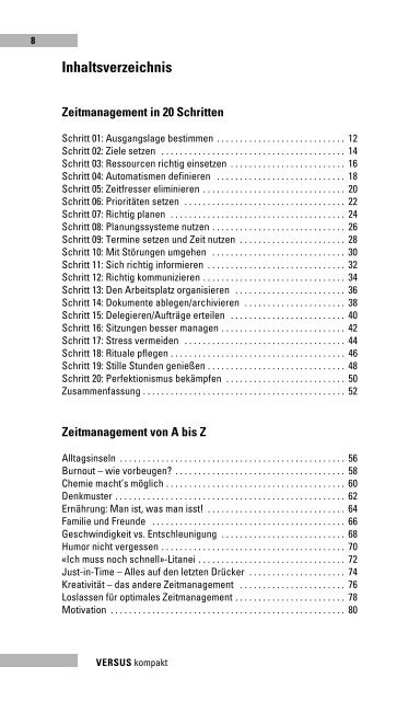 Leseprobe: Scherler/Teta/Frei/Di Giusto: Irrtum Zeitmanagement?