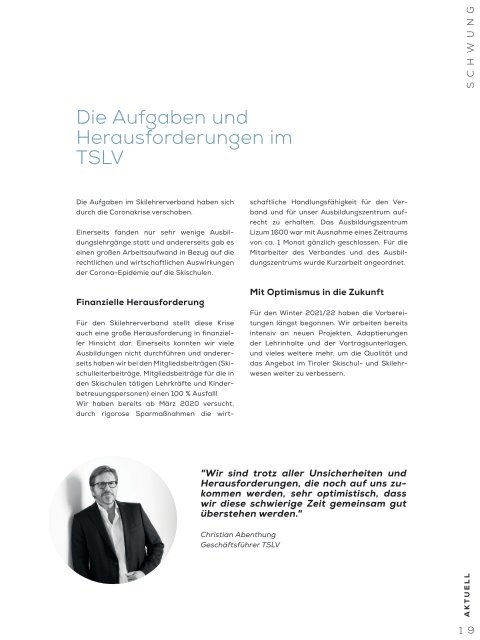 Magazin "Schwung" Mai 2021