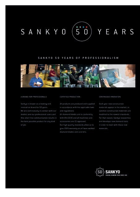 Sankyo Catalog 2019-2020
