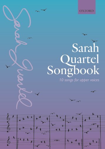 Sarah Quartel Songbook - upper voices
