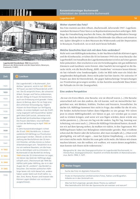 KonzentratIonslager BuchenwalD 1937 – 1945 - Gedenkstätte ...