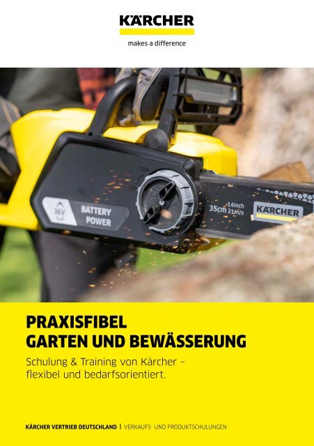 PRAXISFIBEL GARTEN UND BEWÄSSERUNG. 