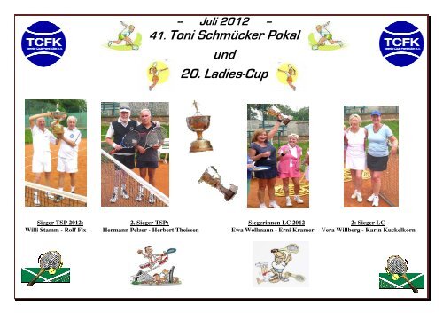 Sieger - Tennis-Club Ford Köln eV