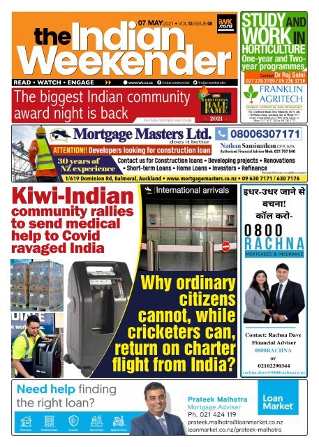 The Indian Weekender, 07 May 2021