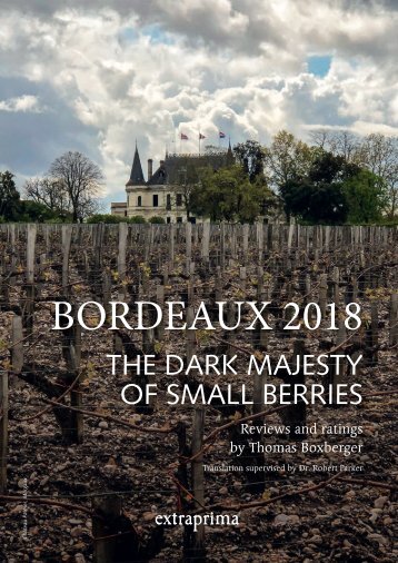 Extraprima Bordeaux 2018 Catalog english version