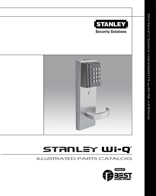 Stanley WiQ Illustrated Parts Catalog Best Access Systems