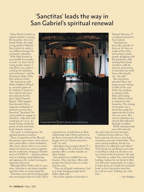 Angelus News | May 7, 2021 | Vol. 6 No. 9