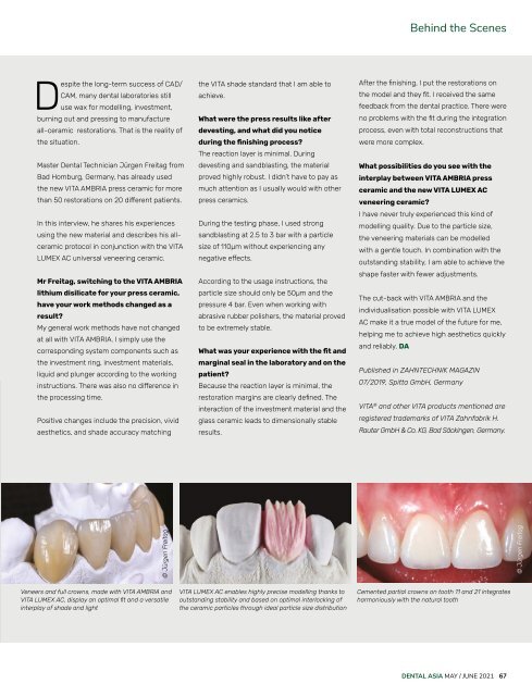 Dental Asia May/June 2021