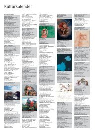 Kulturkalender - Kulturmagazin Bodensee