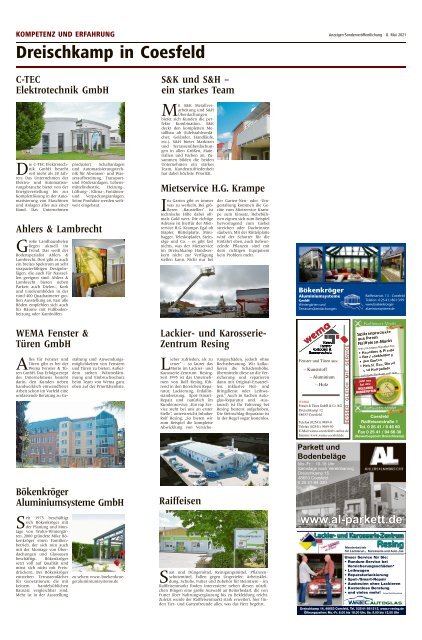 Stadtanzeiger Coesfeld kw 19