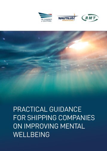 Practical Guidance for Shipping Companies on Improving Mental Wellbeing