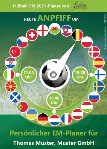 0950 EM Planer mit Zeiger Flaggen