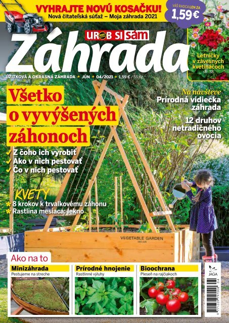Časopis Urob si sám Záhrada 4/2021