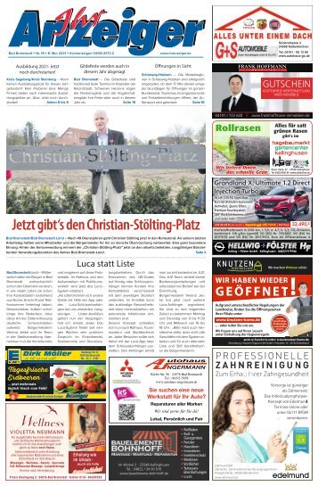 Ihr Anzeiger Bad Bramstedt 18 2021