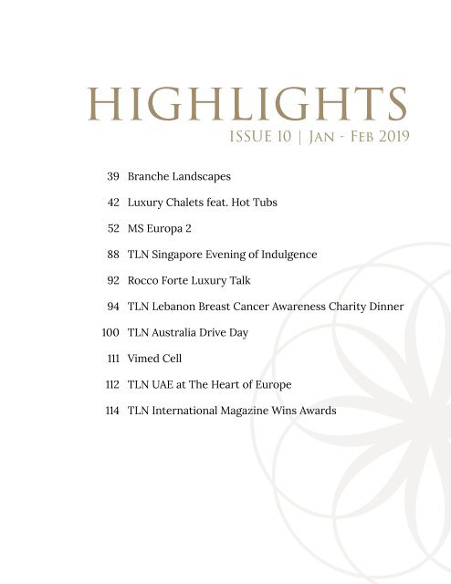 The Luxury Network International Magazine Issue 10