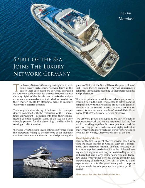 The Luxury Network International Magazine Issue 10