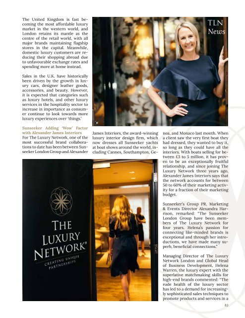 The Luxury Network International Magazine Issue 10