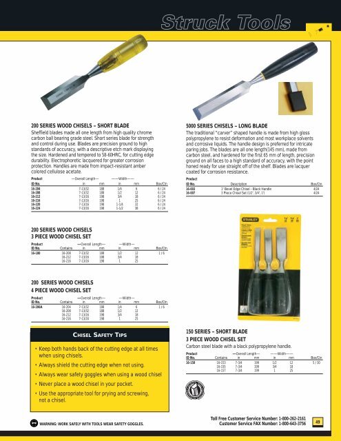 Stanley Hand Tools Catalog - Athena Building