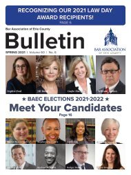 BAEC Spring 2021 Bulletin