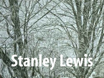 Stanley Lewis - Steven Harvey Fine Art Projects