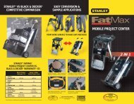 mobile project center 2 in 1 - Stanley Hand Tools