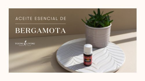 Aceite esencial de Bergamota