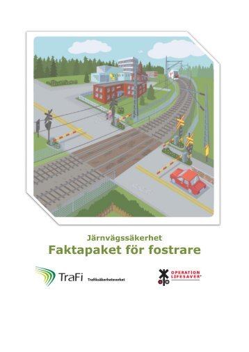 Vara uppmärksam vid plankorsningar - TraFi