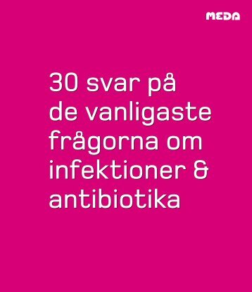 Antibiotika och barn - Infektionsguiden