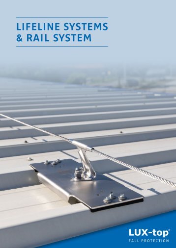 LUX-top® Lifeline systems & rail system