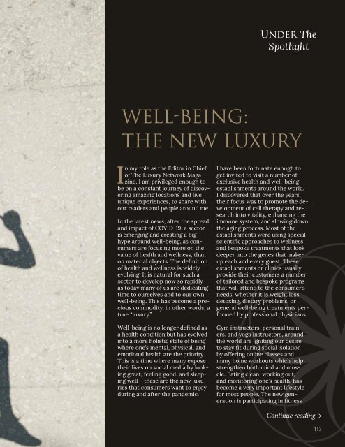 The Luxury Network International Magazine Issue 19