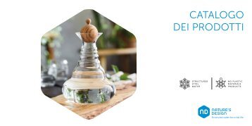 Nature's Design catalogo dei prodotti italiano