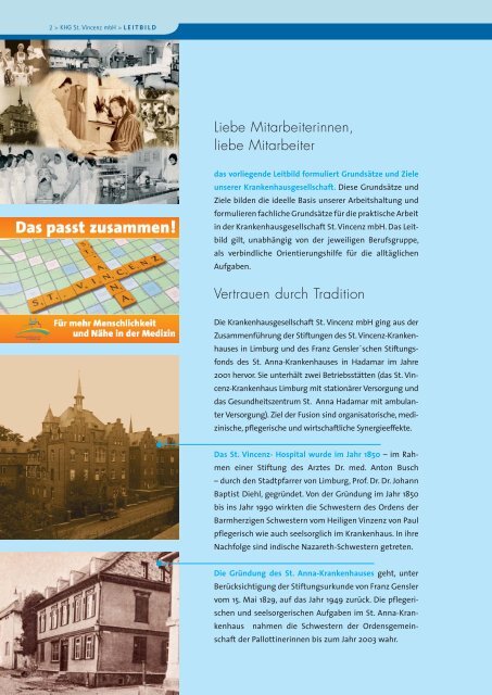 Mitarbeiter-Leitbild (PDF) - St. Vincenz Krankenhaus Limburg