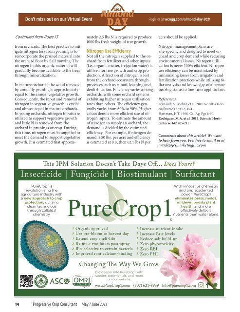 Progressive Crop Consultant May/June 2021