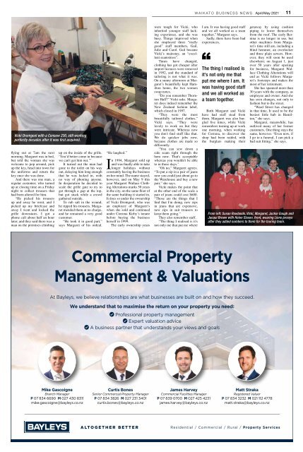 Waikato Business News April/May 2021