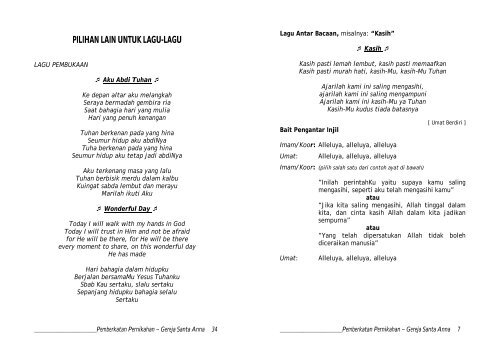 Teks Lagu Kasih Pasti Lemah Lembut Berbagai Teks Penting