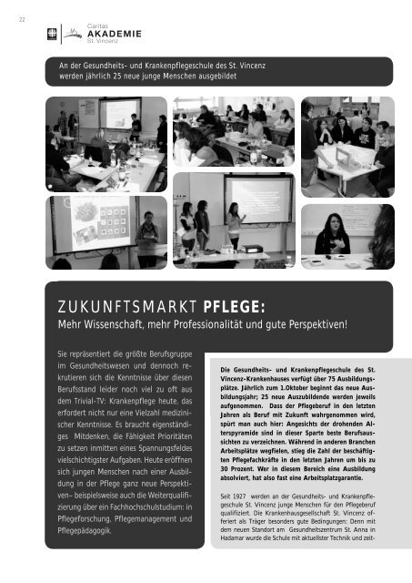 Ausgabe Nr. 1 / 2011 - St. Vincenz Krankenhaus Limburg