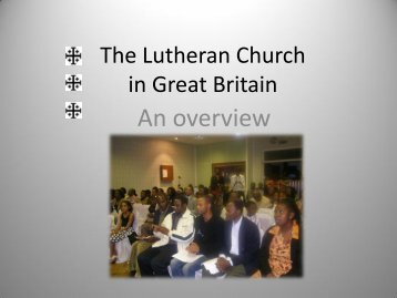 The Lutheran Church in Great Britain