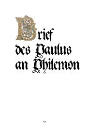 NT.6.5.3 Brief des Paulus an Philemon