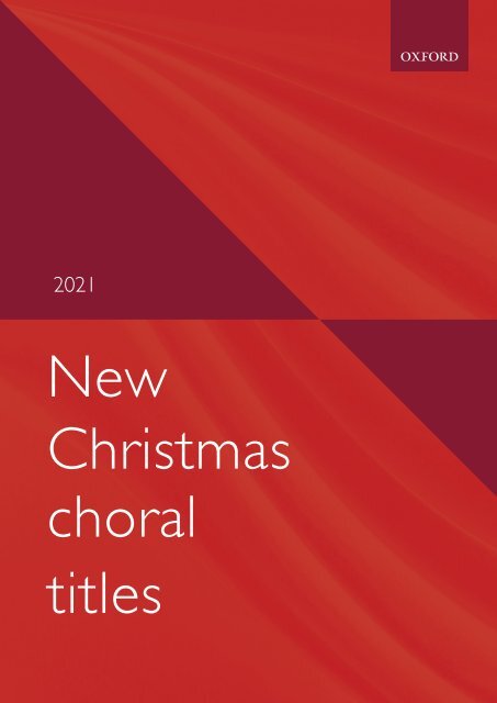 Christmas 2021 repertoire sampler