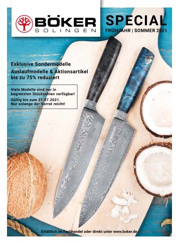Böker Special Frühjahr & Herbst 2021